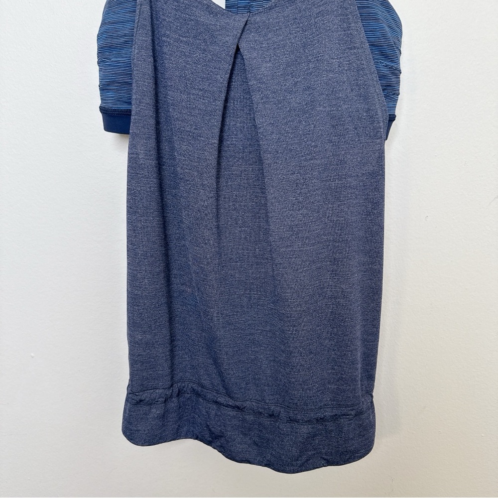 Lululemon Womens 6 Rest Less Tank Heathered Inkwell - Picture 9 of 13